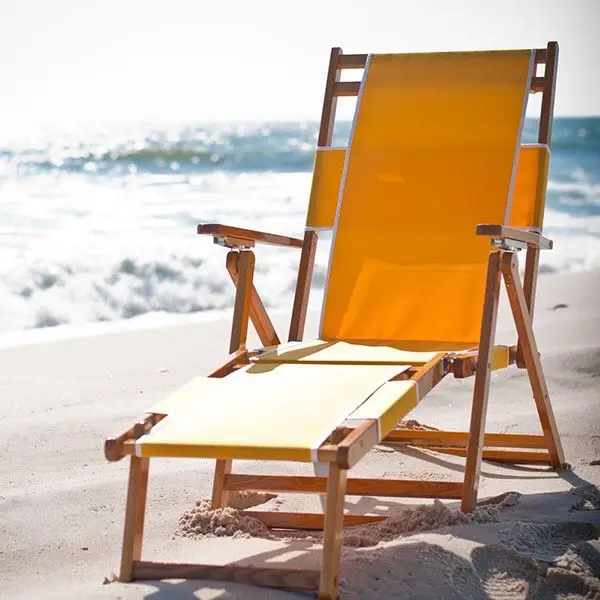  2021 New Customized Color Hotel Swimming Pool Outdoor Solid Wood Long Leisure Lounge Chairs Beach With