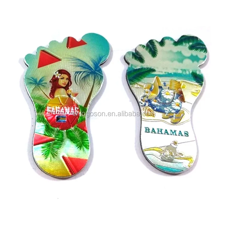 Custom Logo Puerto Rico Souvenir Beach Turtle Fridge Magnets Pin Badge Keychains Flag Puerto Rico Tourist Gift