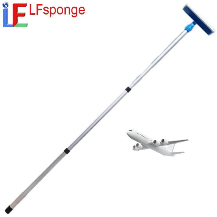 Wholesale Long Telescopic Handle  universal Mop rod replacement pole aircraft mop accessory