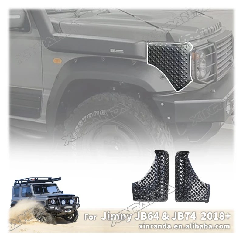 Jimny JB74 аксессуары маленький D защитник LED передние и задние уголки для Suzuki JB74W JB64W 2018 2019 2020 2021 2022 2023