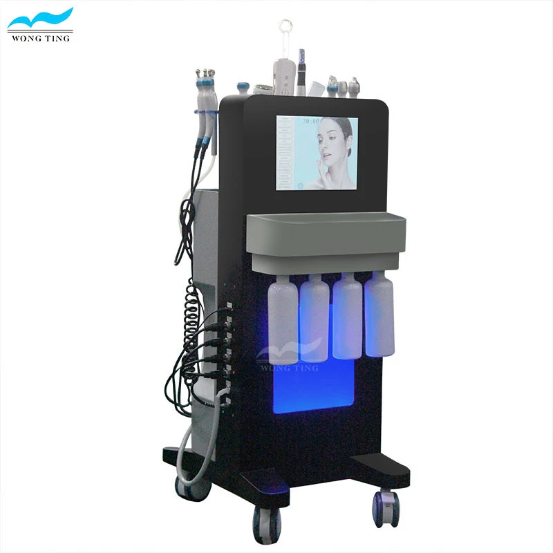 guangdong professional facial dermabrasion skin care beauty facial peeling  machine beauty equipment supplier