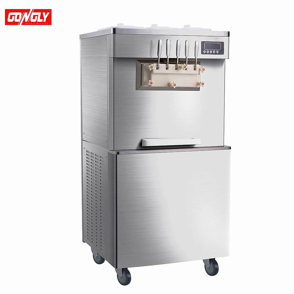 Professional Handmade 7 Flavors Home Appliances Germany Mcdonalds Ice Creme Machine