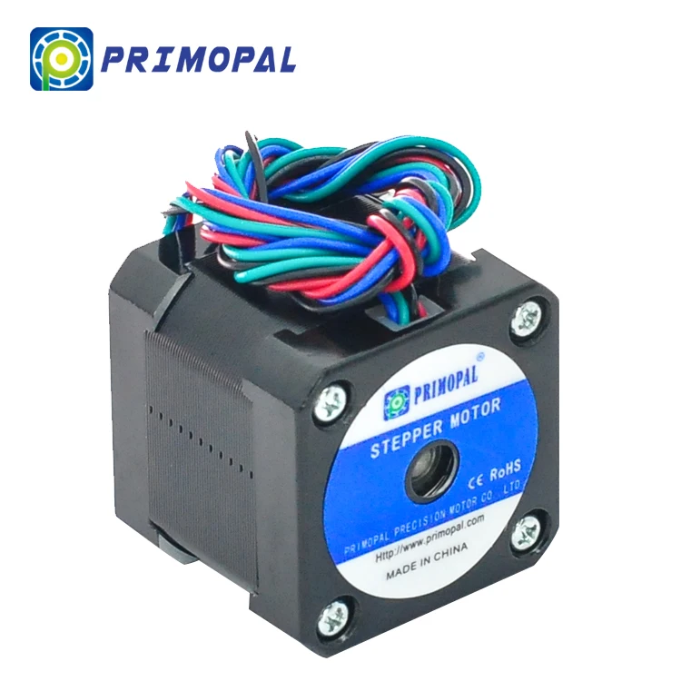 42x42mm 3 Phase Step Way Nema 17 3.75 degree 1.5A 280-350G 500 Vac For One Minute Stepper Motor with ce