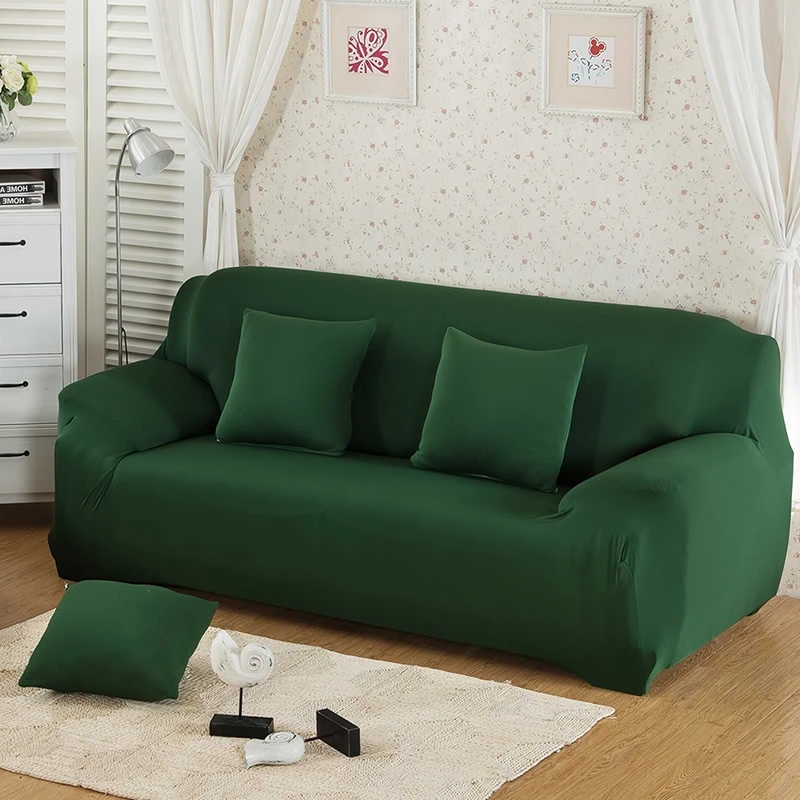 
Multi-color Soft Protective Sofa Covers For Furniture Sectional Sofas Couch Cover Fitted Slip Sofa Cover 