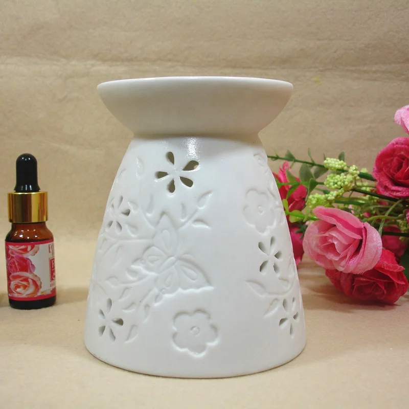 Hot Selling Aroma Porcelain Fragrance Ceramic Essential Wholesale Oil Burner For Tealight Candle