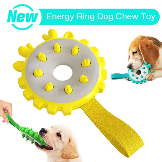 puppy Triple Texture toys for Aggressive flying disc Chewers Interactive Frisbee for multi-purpose outdoor training