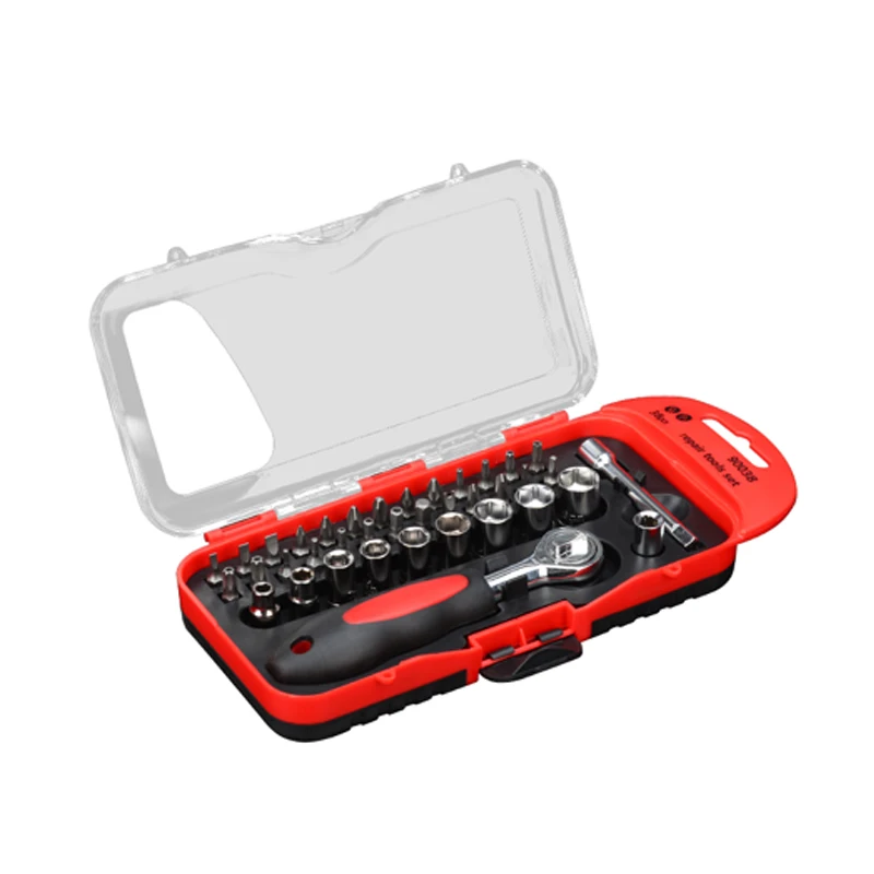 Hot Selling Universal Magnetic Ratchet Screwdriver Set 10 Impact Bits Best Unique Tool Gift Diy Socket Set For Men