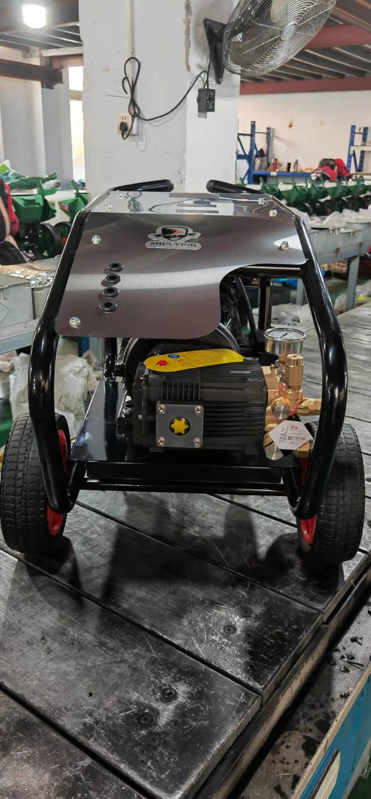 3 Wheel Commercial 11Kw 200 Bar 300 Bar heavy duty High Pressure Cleaner washer Cleaning Machine