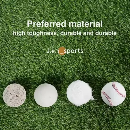 Selling Premium Handmade Baseball PU Spherical Rubber Wool Inside Training Baseball and Wood Rubber Core