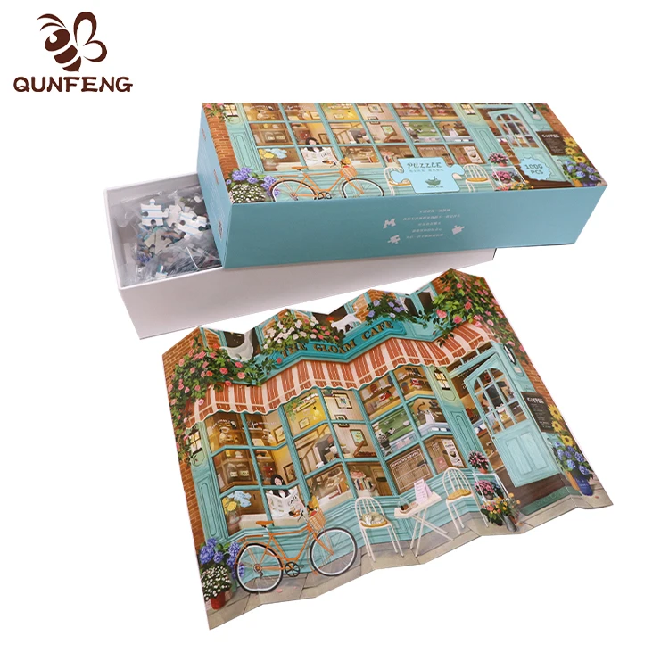 2024 Best Selling Custom 1000 Piece Classic Master Oil Painting Jigsaw Puzzle Board Game Toys For Adults Kids Gift Boys Girls