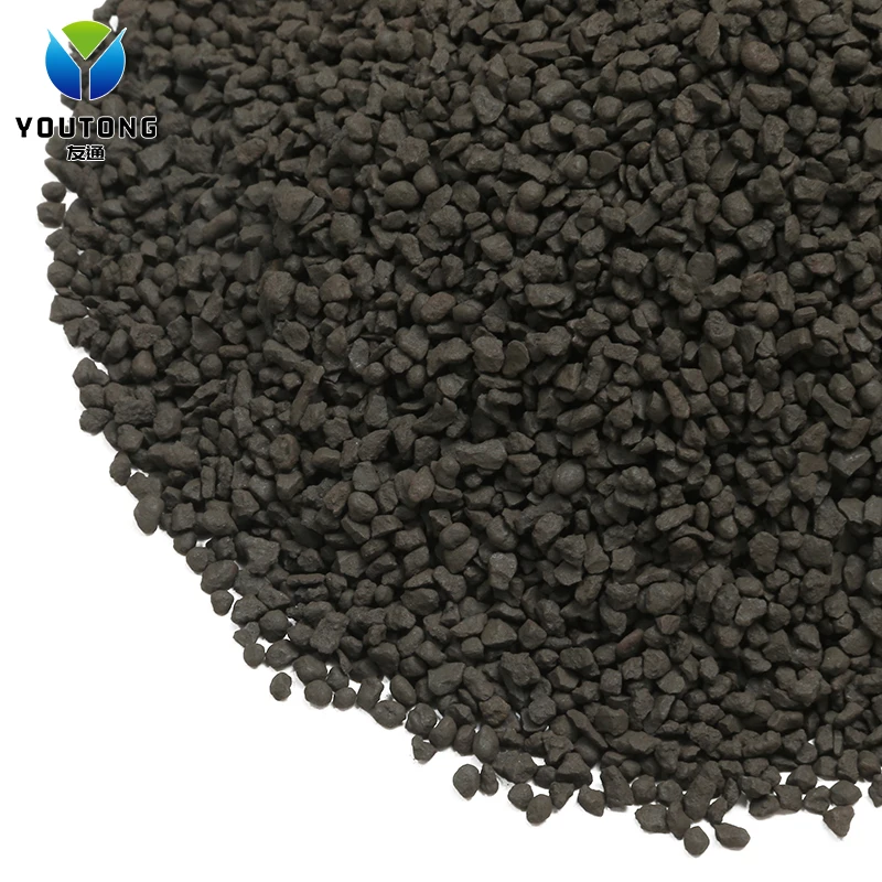 High MnO2 concentration Manganese sand for treatment of heavy  fe mn in ground water