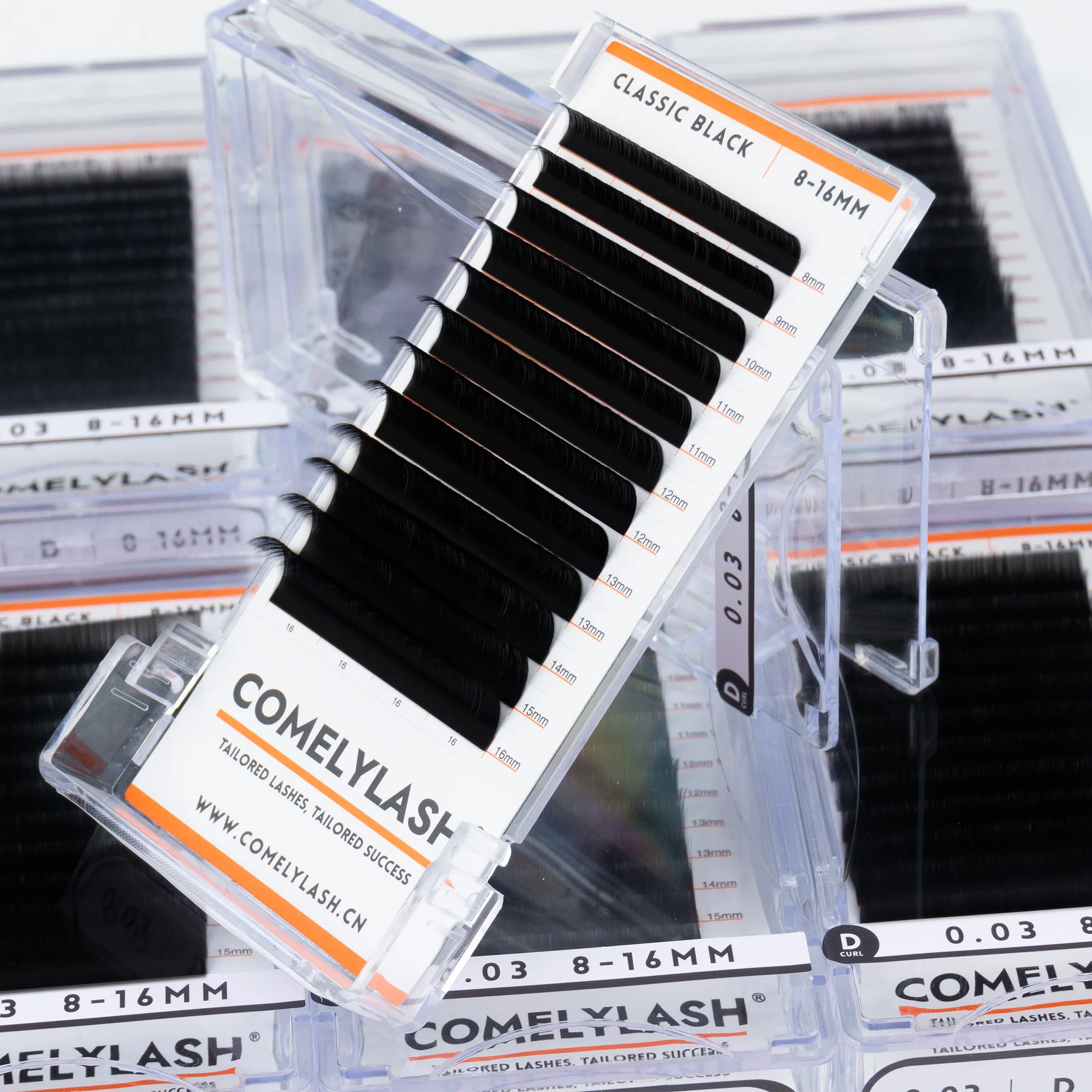 Comelylash Soft Matte Eyelashes Extension Your Own Label Lashes Eyelash Extensions Lash Trays Customized