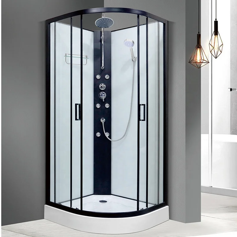 Poland custom hydro massage shower box cabins in easy design without roof