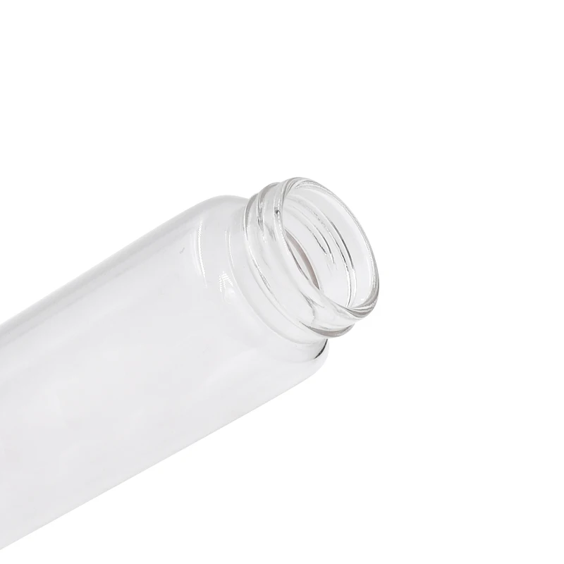 D 34mm H 83MM  glass pro roll tube 5 pcs put into with child proof cap