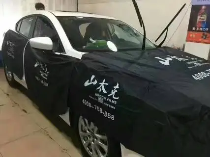 Custom Anti-oil Car Fender Covers PVC Magnetic Auto Repair Protection Pad Side Dust Car Fender Cover With Magnetic