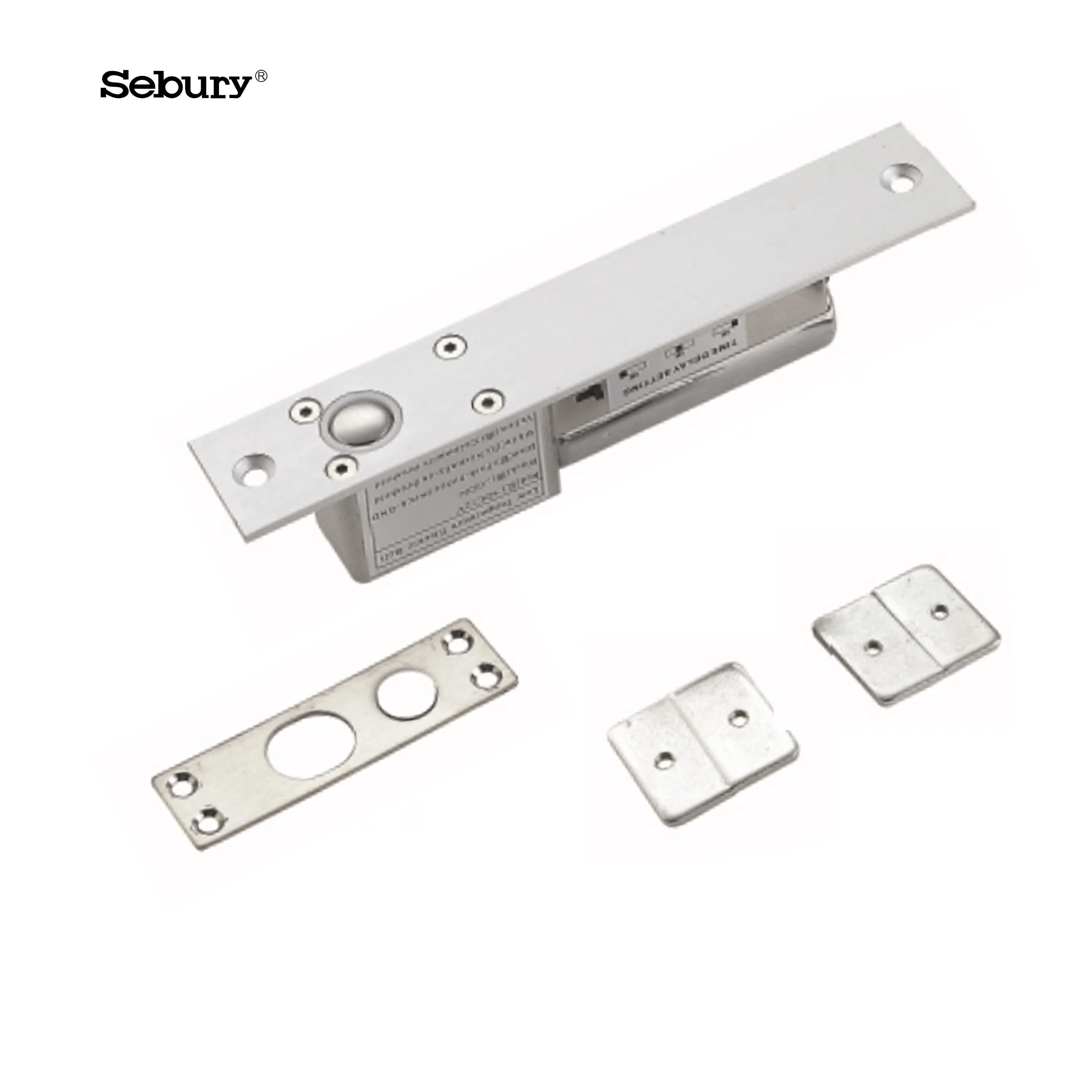  Sebury высокое качество узкая панель Временная задержка Электрический Болт с отверстием безопасный офисный дверной
