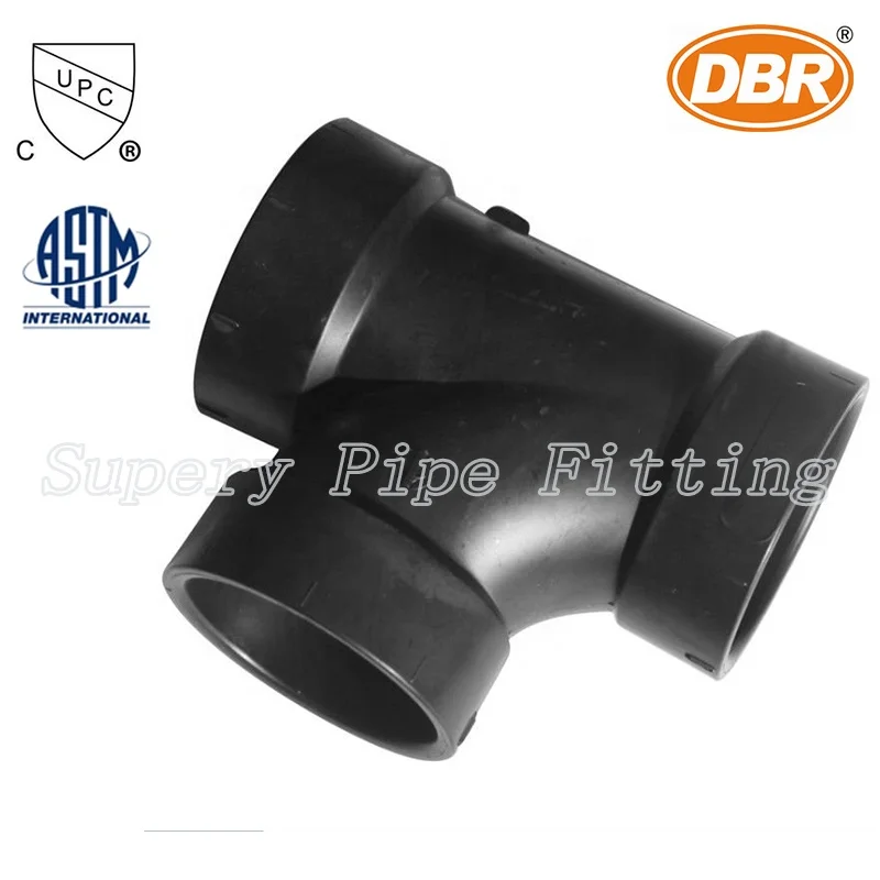 Wholesale4 Inch Sanitary Tee Drainage Pipe/pvc Pipe Joints ABS Plastic China DBR 0.145 Inch ISO CUPC SCH40 CN;JIA 2755