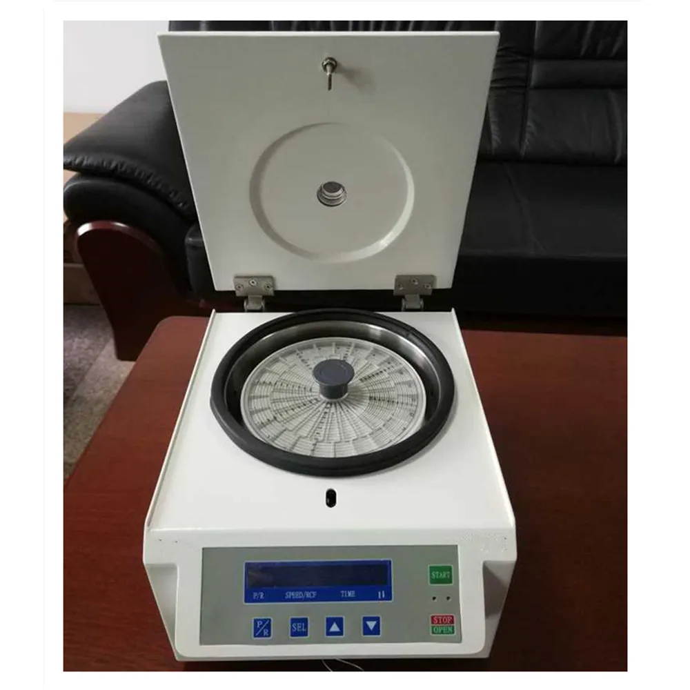 High Quality Tabletop Micro hematocrit Centrifuge with 75mm capillary tube