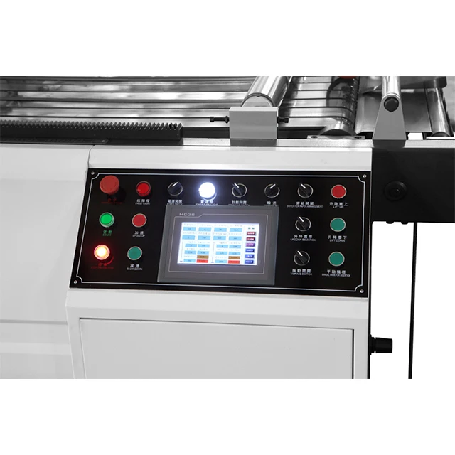 QFJ-1400-Two Roll Model Full Automatic Paper Roll Rotary Cutting Machine with Stacking