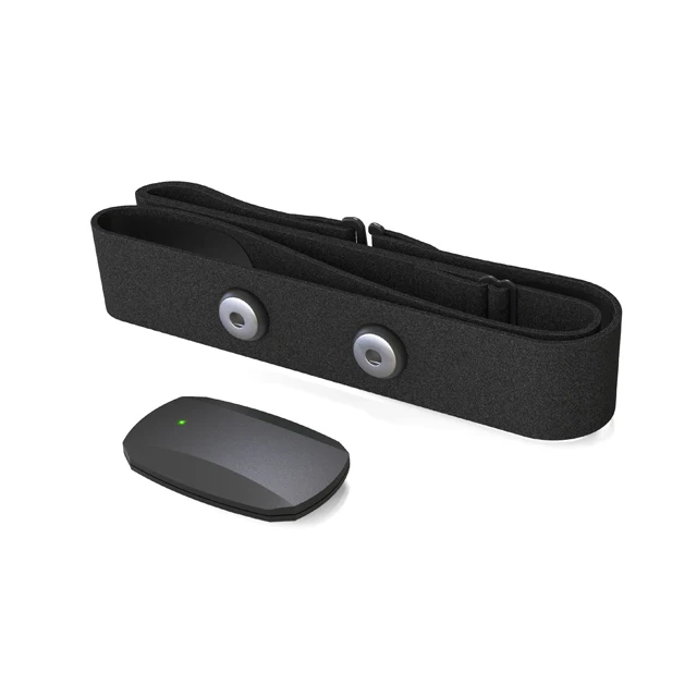 Chileaf Chest Heart Rate Monitor Strap BLE 5.0 ANT+ CL806 HRM Sensor Waterproof For Garmin Wahoo Bike Computer