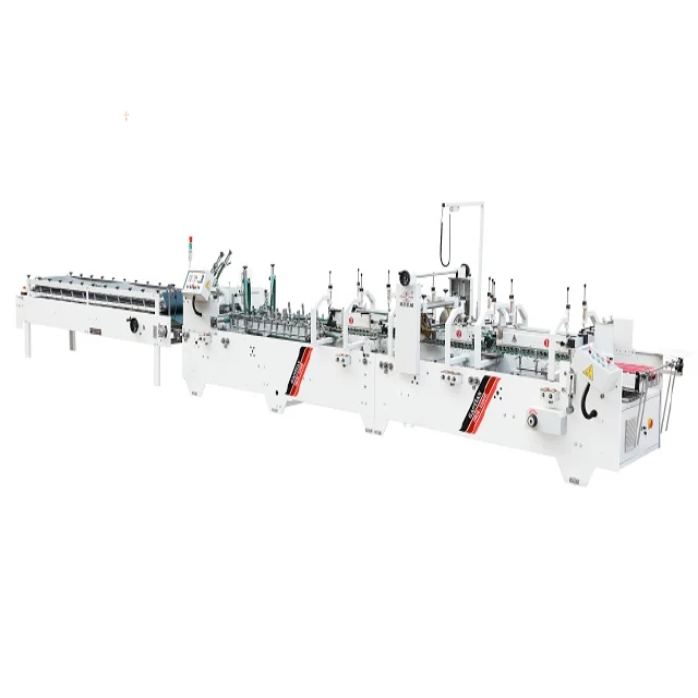 [JT-800GS] Factory Price Popular 4 6 corner Automatic High Speed Carton Folder Gluer