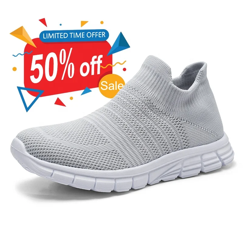 Высококачественные стильные дышащие повседневные женские сетчатые трикотажные модные кроссовки для бега спортивная обувь ходьбы на осень