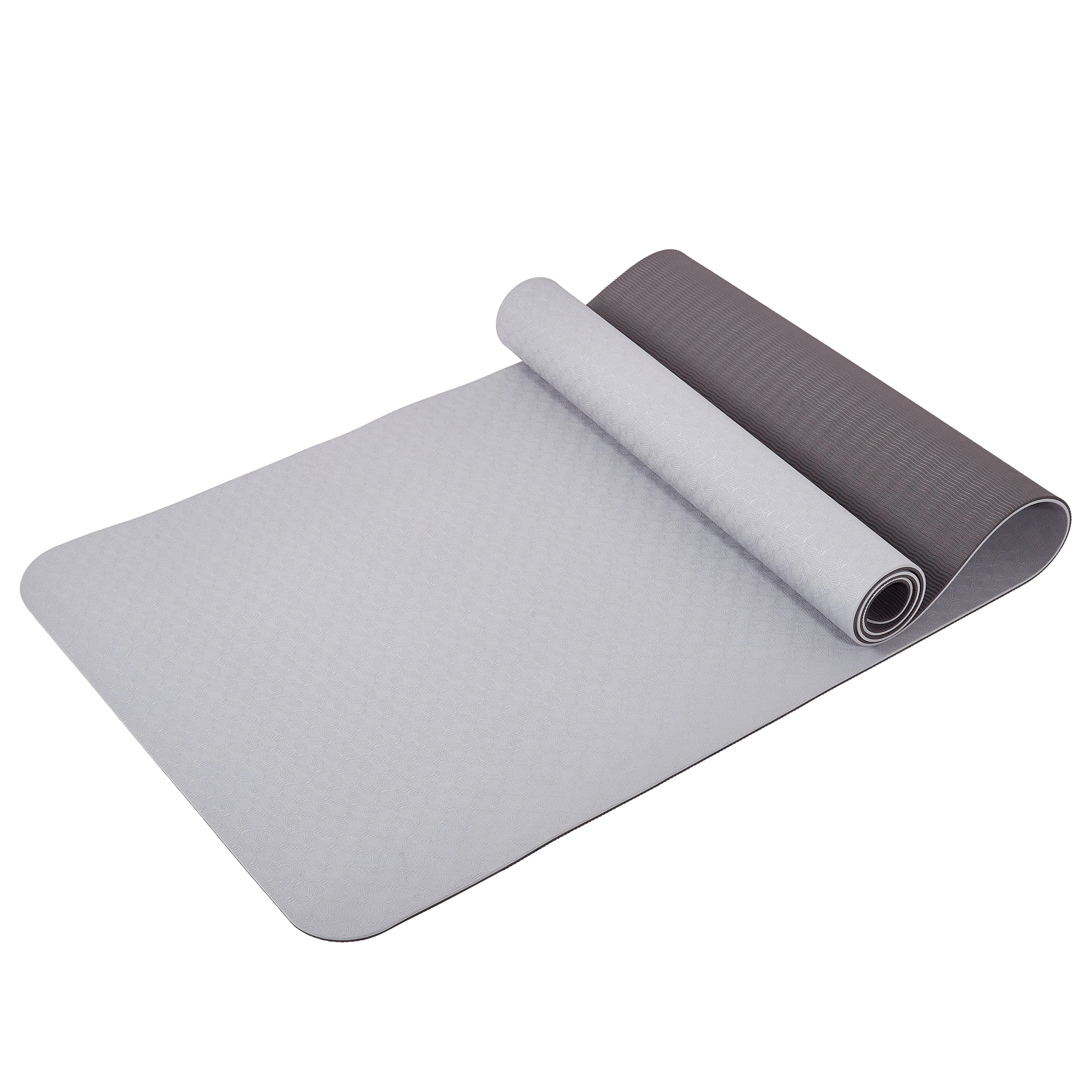 MOWIN Tpe fitness yoga mat custom logo eco friendly instructional tpe double layers yoga mat