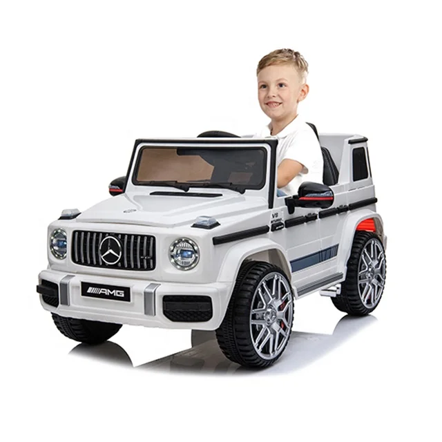 Mercedes Benz G63 машинка для ездоков лицензированных 2 seaterbaby машинка для ездоков электрическая детская езда на машине с пультом дистанционного управления