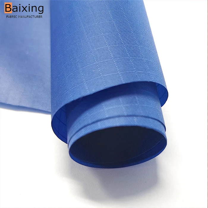 Factory supply lightweight ripstop waterproof oxford polyester 210T taffeta fabric for bags raincoat