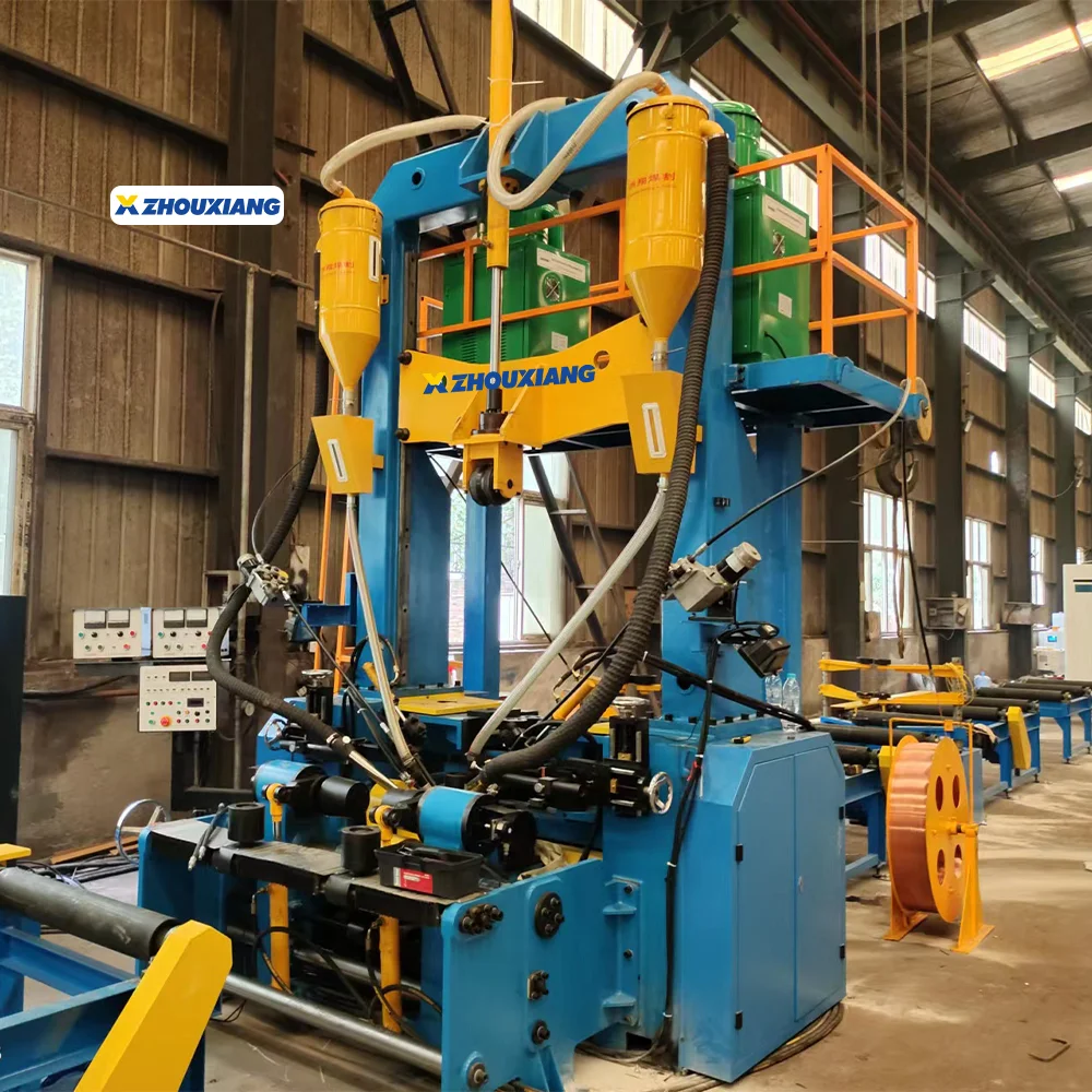 Zhouxiang Multifunction I/H Beam Processing Assembly Welding Straightening Machine