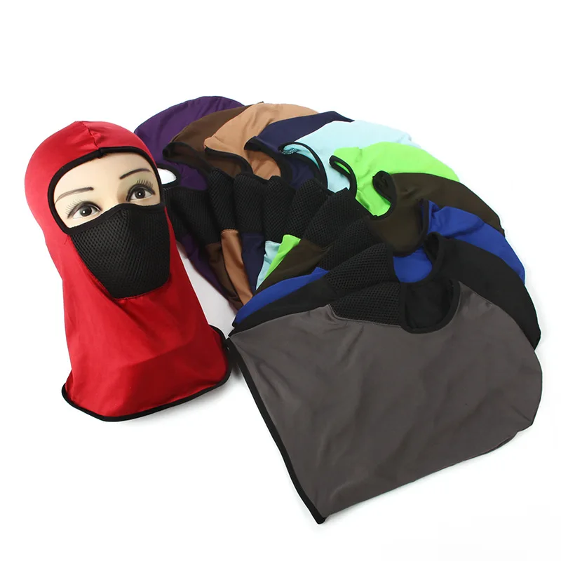 Wholesale Ski Balaclava Full Face Mask Cover Hoodies Winter Neck Warmer Bike Cycling halloween costume decorations