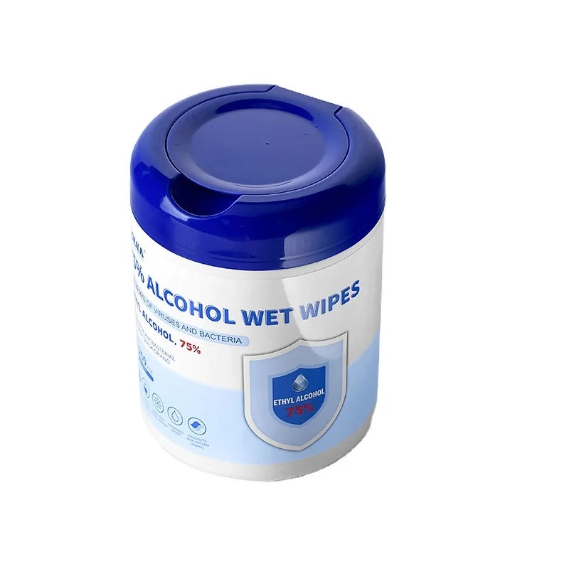 Disinfecting and sterilizing extractive alcohol wet tissue can be customized for a variety of purposes