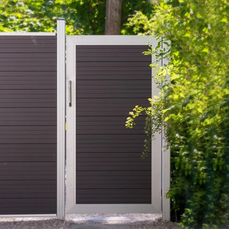 Aveeno Wood Plastic Garden Pool Security Driveway Gates Park WPC Fencing Trellis Sliding Gates For Houses