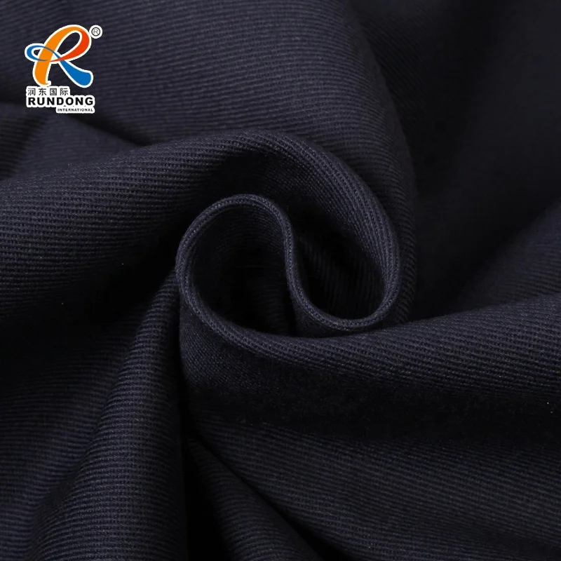Прямая продажа с завода Shandong RundongFactory изготовленная на заказ Высококачественная 100 хлопчатобумажная саржа рабочая одежда ткань и
