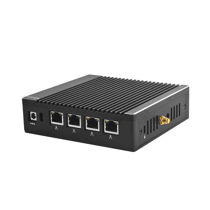 
Mikrotik Router Firewall mini pc 4 NIC LAN Support Power On Wake-On-LAN Soft Router Pfense OS 12v Mini Linux Computer 