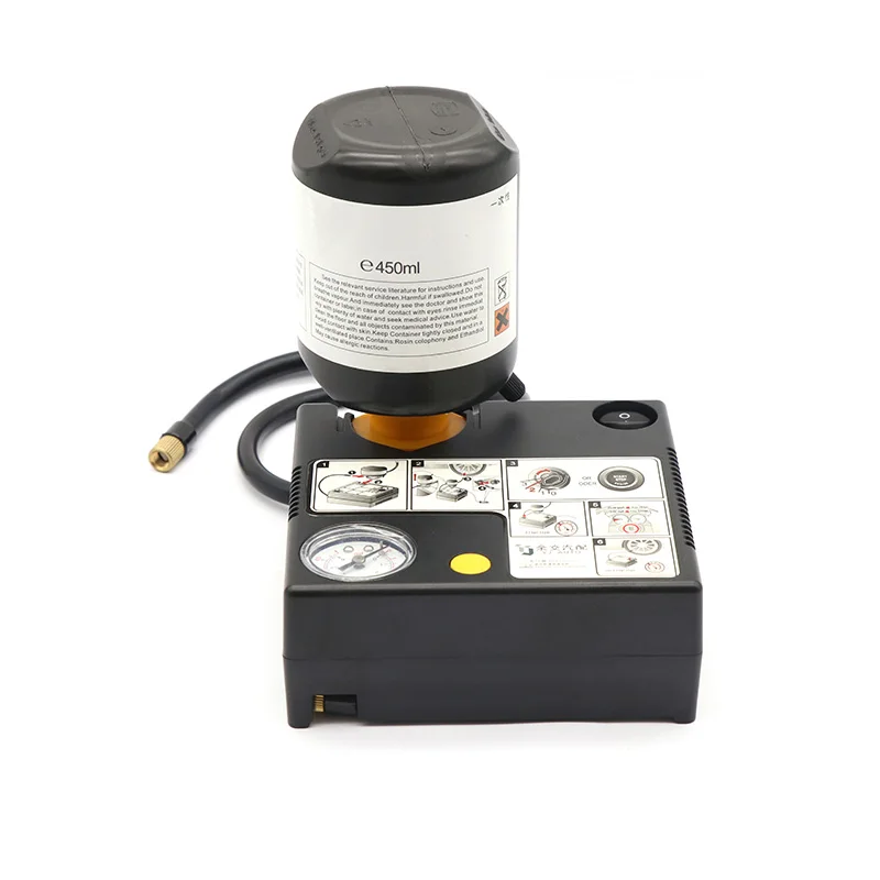 The factory produces portable automobile tire inflators