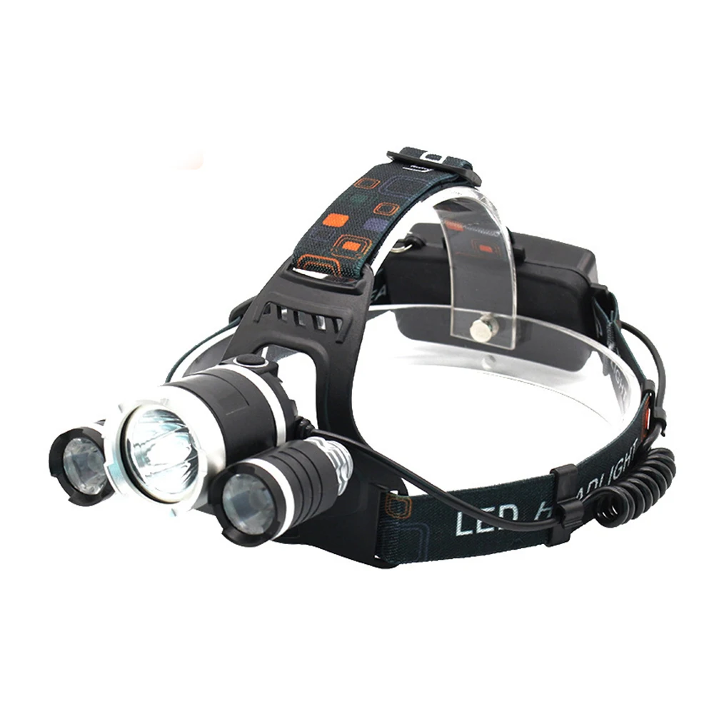 30Watt High Power Head Lamp Headlight 18650 USB Rechargeable LED Headlamp for Mining