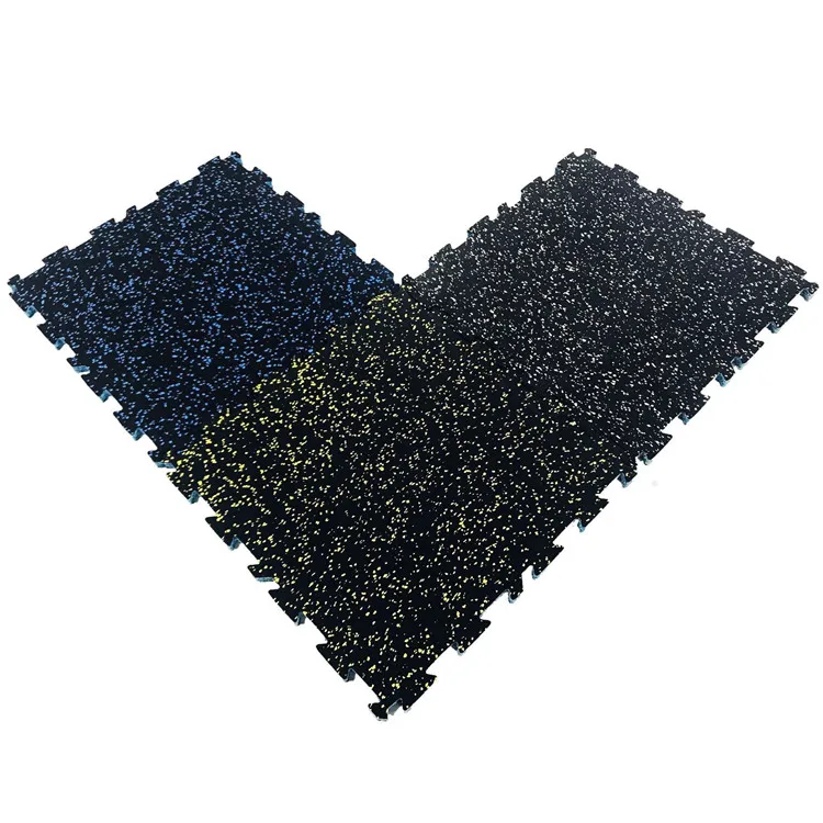 3/4/6/8/10/12mm No Toxic Gym Interlocking Rubber Floor Mat Tiles