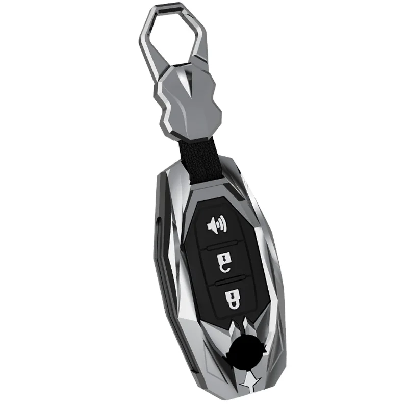 Luminous Zinc Alloy Car Key Fob Case Cover Holder for Nissan for Infiniti QX56 G37 M56 QX70 QX60 Accessories Key Cover