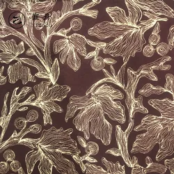 High density taffeta polyester floral printed fabric digital printing lining fabric for down coat jacket