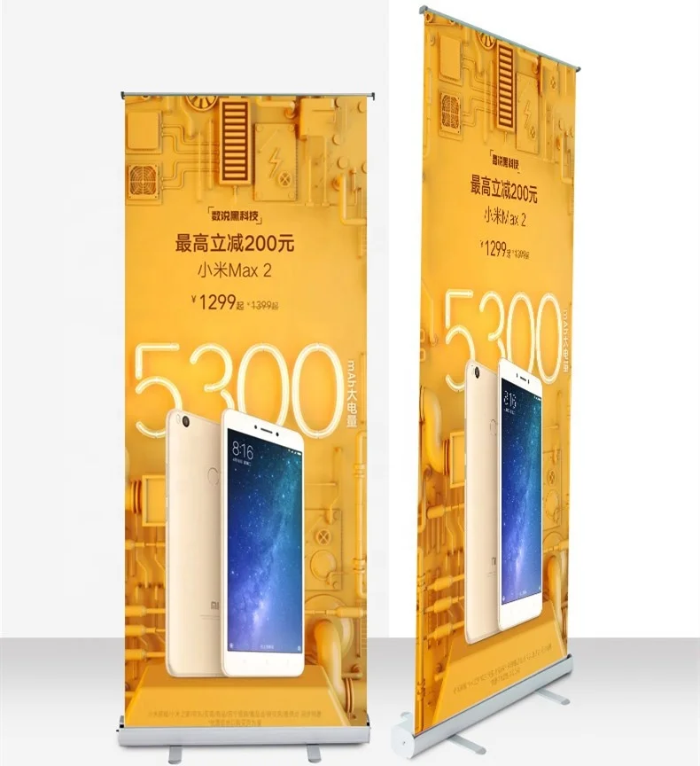  Торговая выставка сверните вверх стойку знамени 80x200 см подтянуть баннер