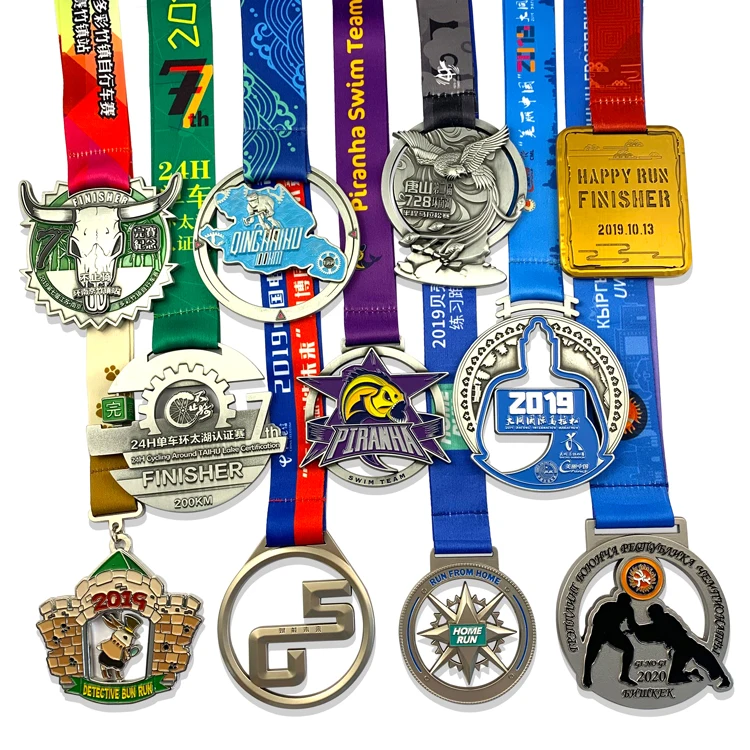Marathon Running Sport Medals Metal Customize Medal And Trophies