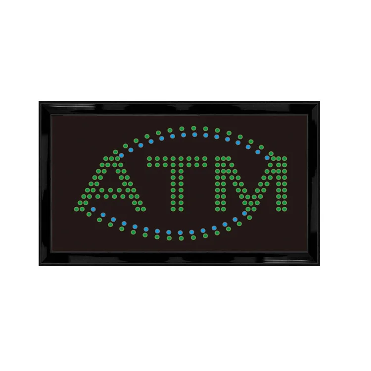 Super Bright LED Open Sign for ATM Electric Advertising Display Sign for Window Home Decor