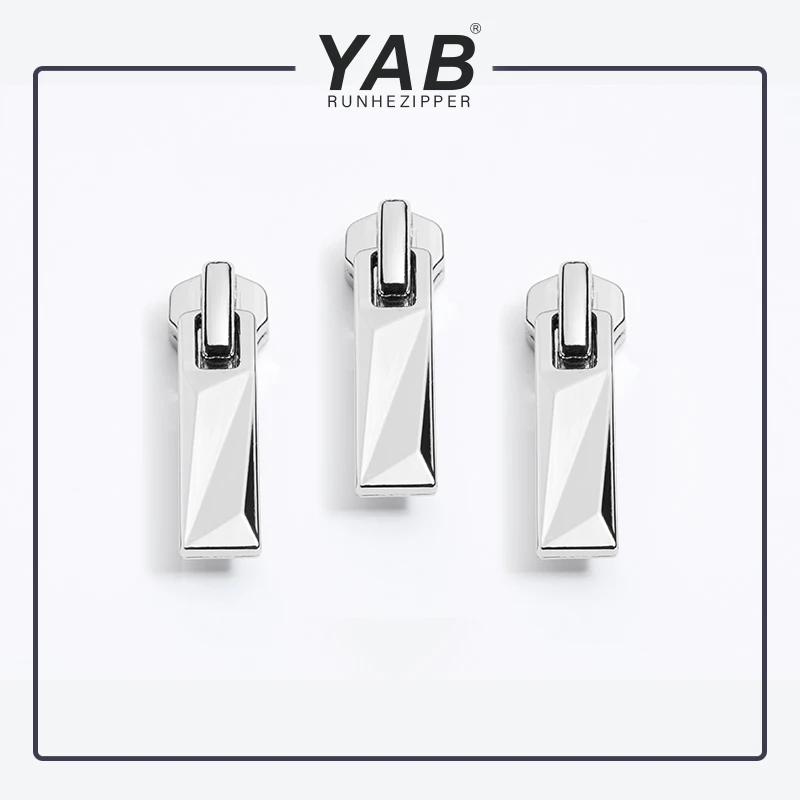 YAB Import China Goods Inexpensive Custom Size Home Textile Metal Zipper Pullers