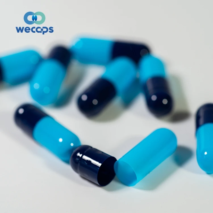 Wecaps Wholesale Size 0 Empty Gelatin Capsules Pharmaceutical Empty Capsule Separated Bulk Empty Capsule