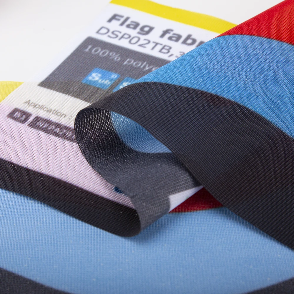Wholesale Price Woven Flag Fabric Printing Pvc Fabric For Paper Transfer Dye Sublimation