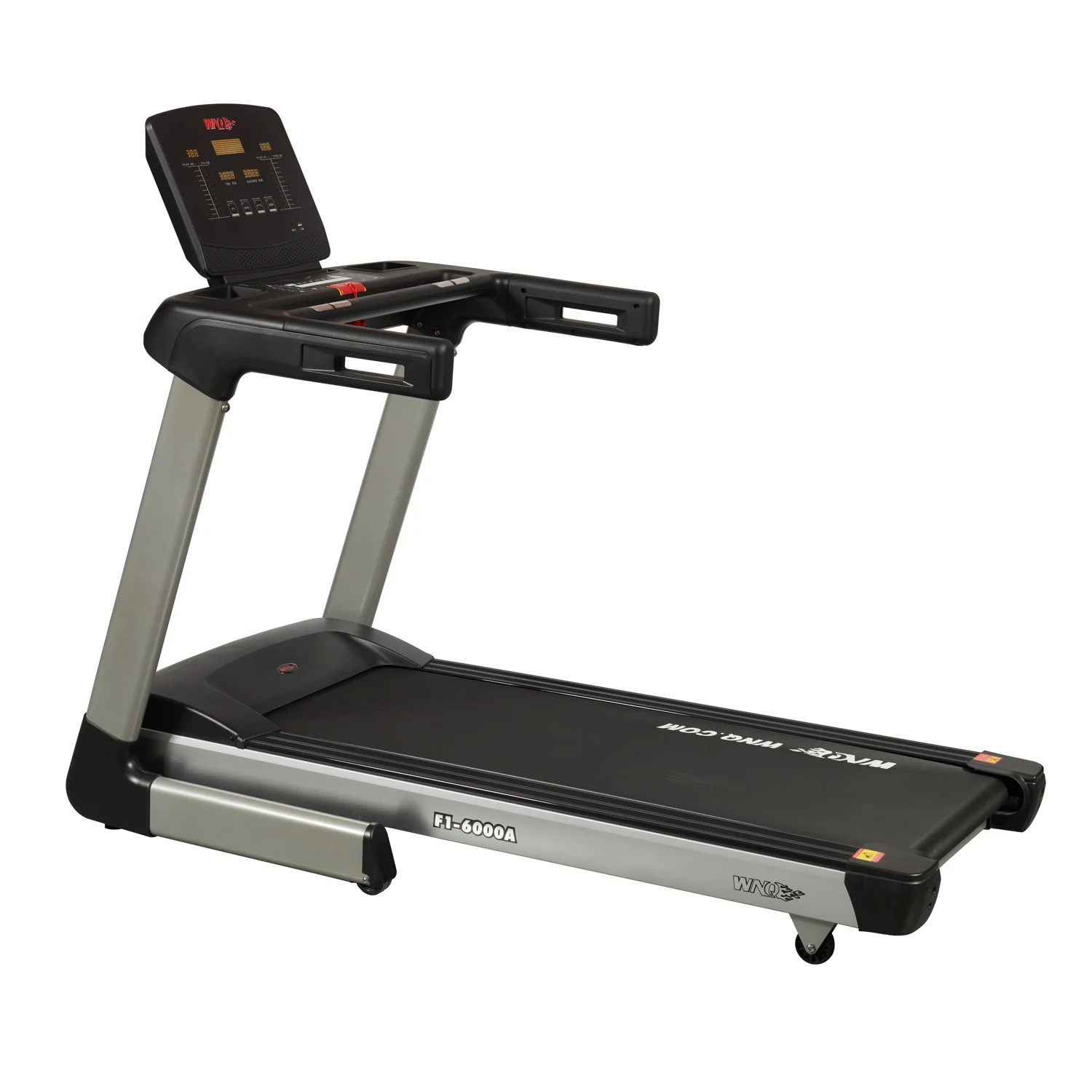 WNQ New Arrival Motorized Electric Treadmill Home 3HP Steel LED Screen Sliver Unisex Treadmills