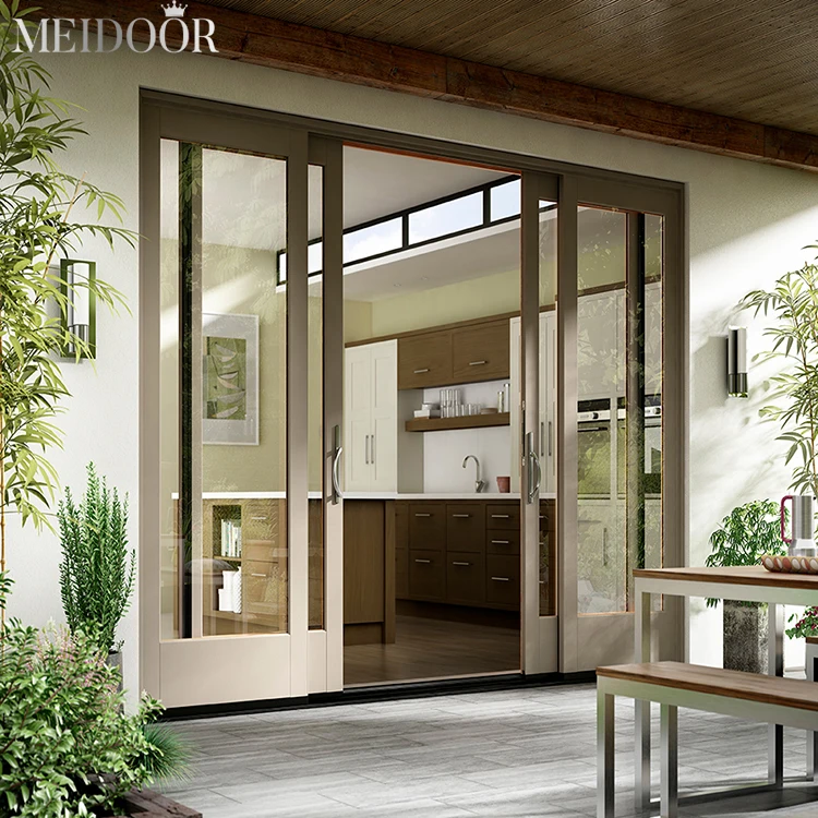 Latest Design Mosquito Net Screen Shipping Container Bathroom Main Doors Glazed Replacement Exterior Hidden Sliding Door