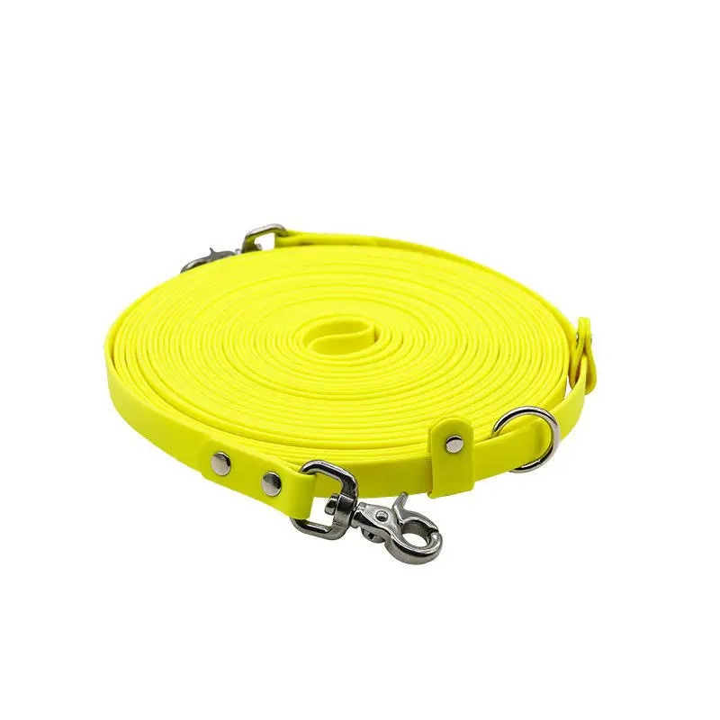 Custom 5m/10m/15m/20m PVC Tracking Belt Dog Tie out Cable Extendable Leash Waterproof Dog Leads Dog Outdoor Extending Leash