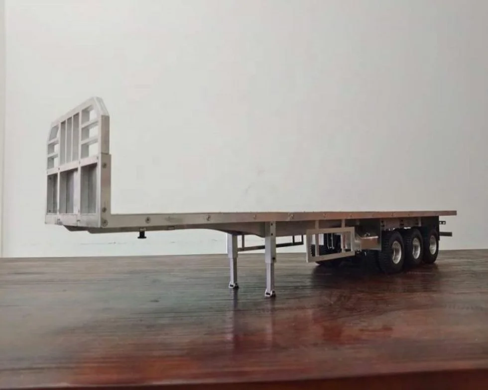1 / 14 truck model tractor flat rear Trailer